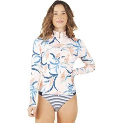 Outlet ๐ Carve Designs Women's Rashguards Stella Zip Up Jacket Women's ๐