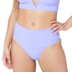 Coupon 😉 L Space 👙 Bikini Bottoms Desi Pointelle Rib Classic 👙 Bikini Bottom Women's 😍