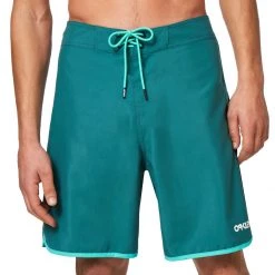 Promo ๐งจ Oakley Men's Board Shorts Solid Crest 19 Board Short Men's ๐