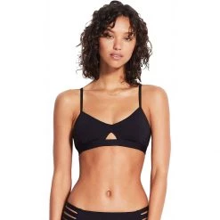 Outlet 🧨 Seafolly 👙 Bikini Tops Active Hybrid Bralette Women's 🥰