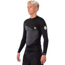 Buy 👏 Rip Curl Men's Wetsuits Omega 1.5mm Long Sleeve Wetsuit Jacket Men's 🧨