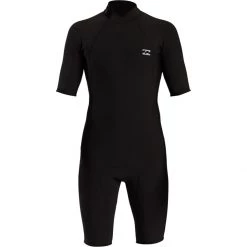 Budget ✔️ Billabong Men's Wetsuits 2/2 Abso Back Zip Spring Full Short Sleeve Wetsuit Men's 👏