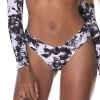 Outlet 🛒 Maaji 👙 Bikini Bottoms Ebony Black Journey Double V 👙 Bikini Bottom Women's 😉
