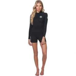 Budget 😉 Rip Curl Women's Wetsuits Dawn Patrol 2/2MM Long Sleeve Spring Wetsuit Women's 🌟
