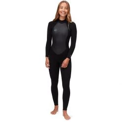 Flash Sale 💯 O'Neill Women's Wetsuits Reactor II 3/2 Back Zip Full Wetsuit Women's 👍