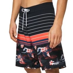 Deals 🔔 Oakley Men's Board Shorts Retro Bloom 20 Board Short Men's 🔥