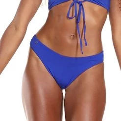 Deals 🛒 Maaji 👙 Bikini Bottoms Azure Sublimity Classic Hi Leg Cheeky Cut Bottom Women's 🤩