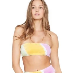 Buy 🔔 L Space 👙 Bikini Tops Beach Wave Print 👙 Bikini Top Women's 🔔