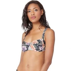 Brand new 😀 L Space 👙 Bikini Tops Camellia Print 👙 Bikini Top Women's ❤️