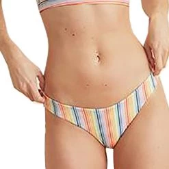 Cheapest ⌛ Marine Layer 👙 Bikini Bottoms Havana Full Cut 👙 Bikini Bottom Women's ⭐