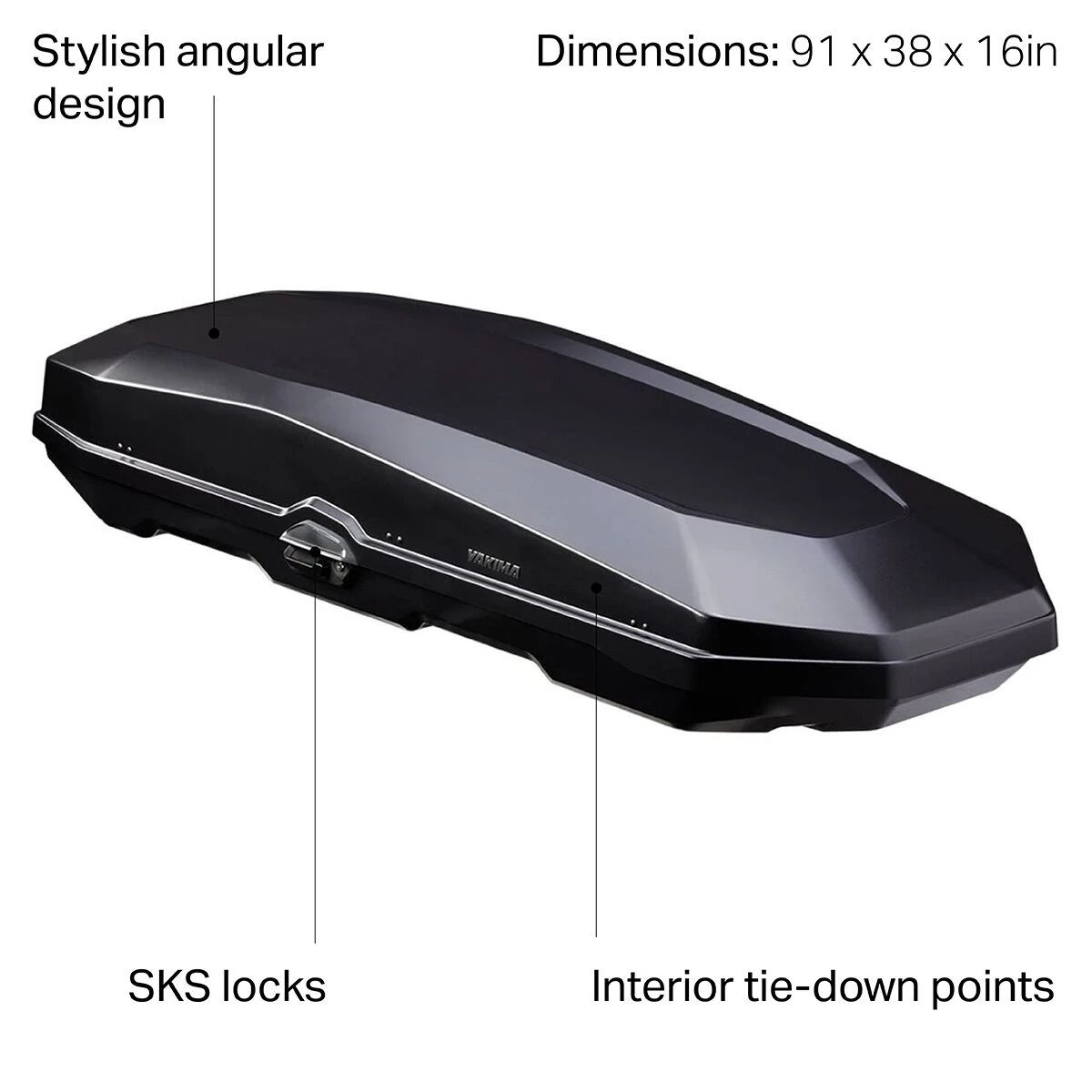 Discount ๐ Yakima Cargo Boxes CBX 18 Cargo Box ๐งจ - Image 2