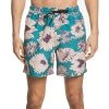 Best Sale 🎁 Quiksilver Men's Swim Trunks No Destination Volley 17in Swim Trunk Men's 😀