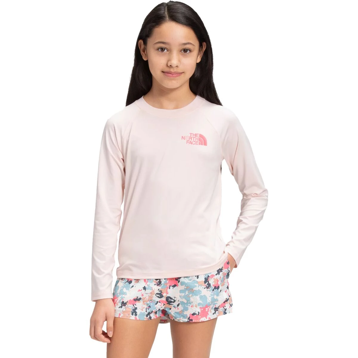 Outlet ๐คฉ The North Face Girls' Rashguards Amphibious Long Sleeve Sun ๐ Shirt Girls' ๐