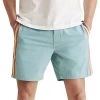 Promo 😀 Faherty Men's Board Shorts Retro Surf Stripe 7in Boardshort Men's ⌛