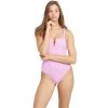Discount 😀 L Space Women's One-Piece 🩱 Swimsuits Cha Cha Pointelle Rib One Piece 🩱 Swimsuit Women's 🌟