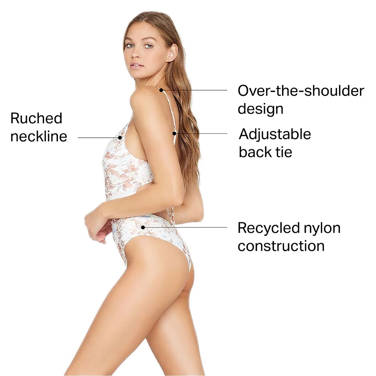 Outlet ๐ฏ L Space Women's One-Piece ๐ฉฑ Swimsuits Everly One Piece Classic ๐ฉฑ Swimsuit Women's ๐ฅ - Image 2