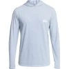 Discount ⭐ Quiksilver Men's Rashguards Dredge Hooded Rashguard Men's 🌟